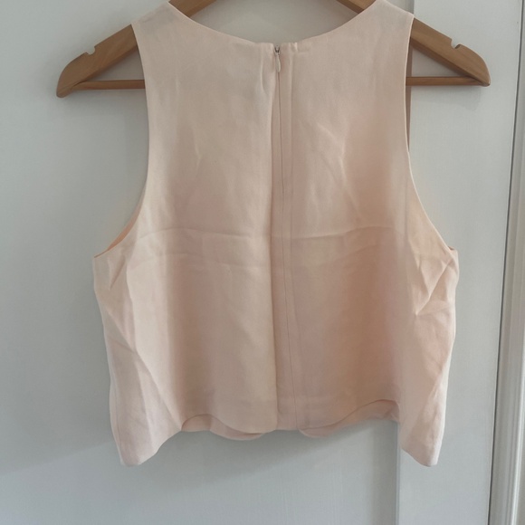 Club Monaco Pink Scallop Shirt - Picture 2 of 3